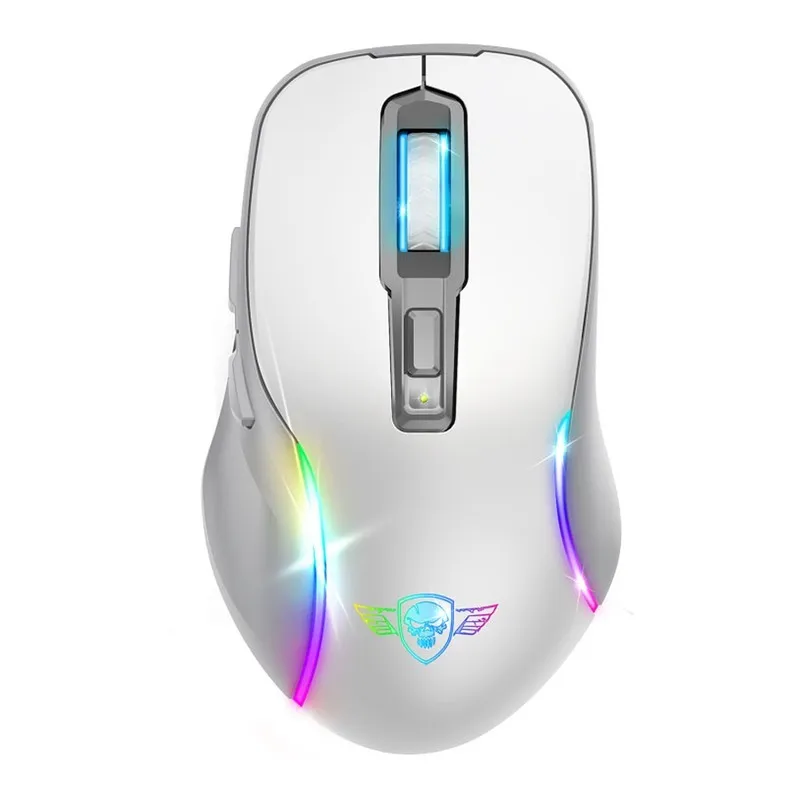 Souris Gamer Sans Fil Spirit of Gamer Elite M50 RGB - Blanc