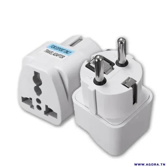 FICHE COURANT ADAPTATEUR AMERICAIN