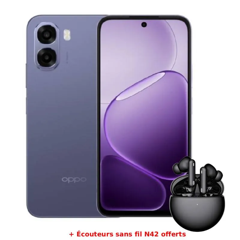 Smartphone OPPO A6x 5G 8Go 128Go - Plum Purple