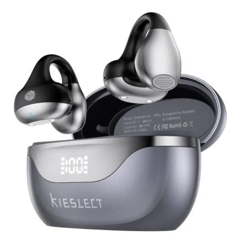 Ecouteurs Sans Fil Kieslect Open AI Feature Noir