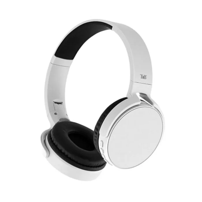 Casque Sans Fil TNB Single 2 CBSGL2SL Avec Lecteur Carte Mémoire - Blanc